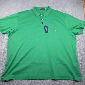 Polo Ralph‎ Lauren Polo Shirt Mens Size 3XB Lifeboat Green Embroidered Pony